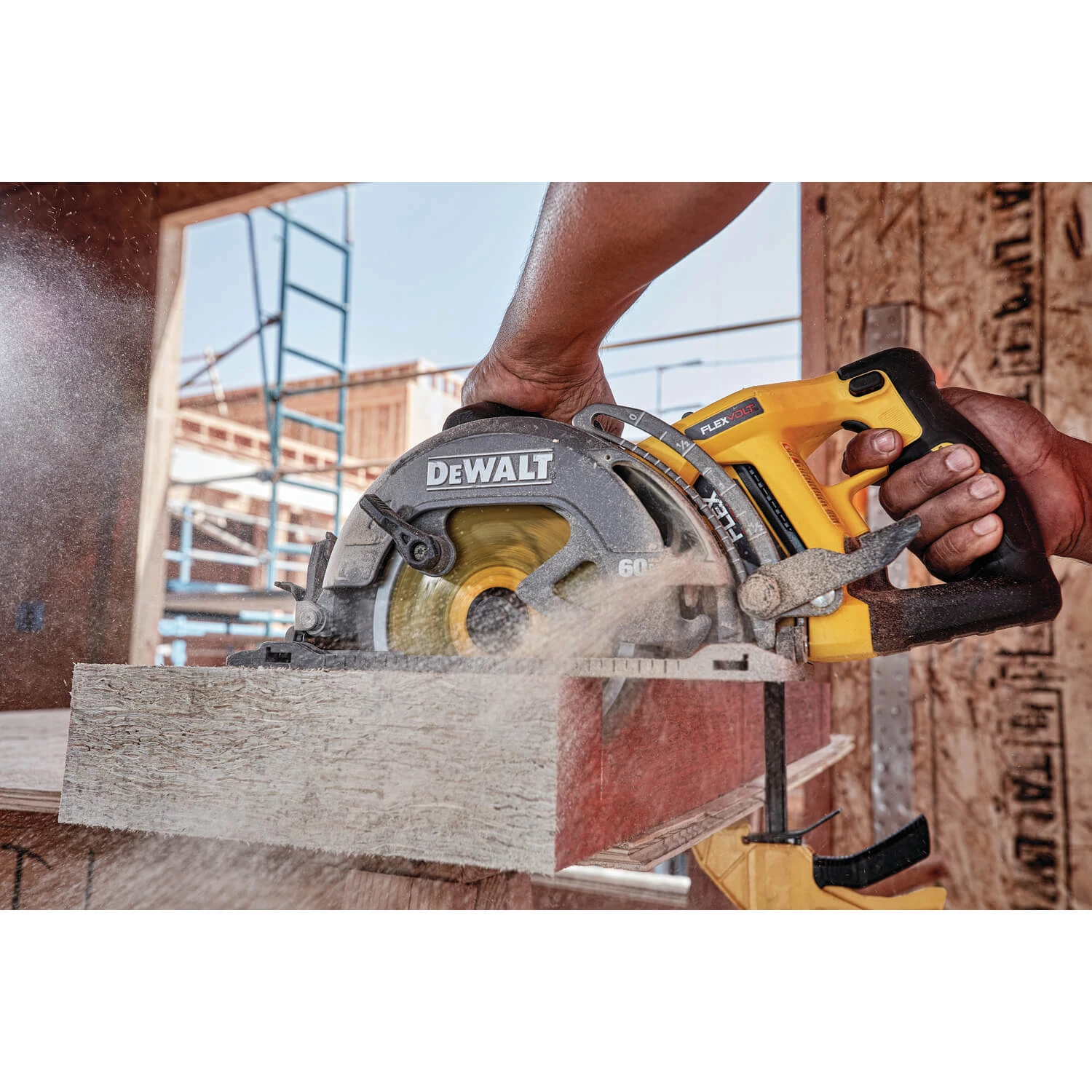 POWER TOOLS Dewalt DCS577B - FLEXVOLT 7-1/4" Framer Circular Saw- Worm Drive Style 14 POWER TOOLS Dewalt DCS577B - FLEXVOLT 7-1/4" Framer Circular Saw- Worm Drive Style