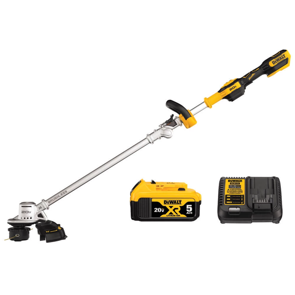 DEWALT DCST922P1 20V MAX* 14 IN. STRING TRIMMER KIT- FOLDING 3 DEWALT DCST922P1 20V MAX* 14 IN. STRING TRIMMER KIT- FOLDING