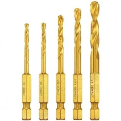 DeWalt DD5155 5 PC TITANIUM IR SET ACCESSORIES