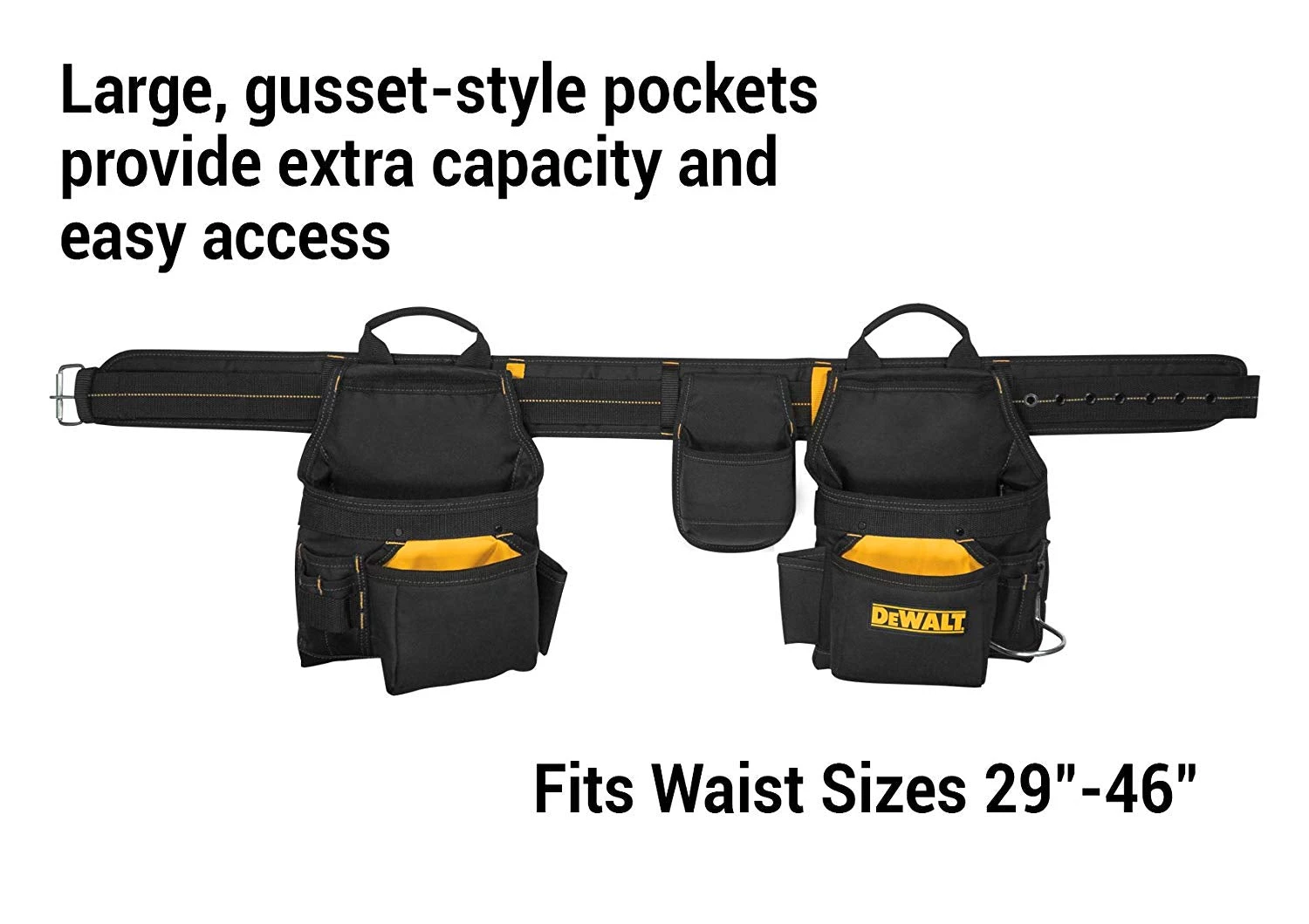 KUNYS DeWALT DG5640 - 16 Pocket Deluxe Carpenter's Apron SALE 4 KUNYS DeWALT DG5640 - 16 Pocket Deluxe Carpenter's Apron SALE