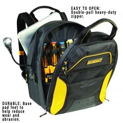 KUNYS WHAT'S NEW DeWalt DGCL33 - 33 Pocket Backpack With Light