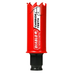 SALE DIABLO DHS1063CT - 1‑1/16" Carbide‑Tipped Wood & Metal Holesaw