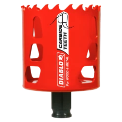 DIABLO DHS2563CT - 2‑9/16" Carbide‑Tipped Wood & Metal Holesaw
