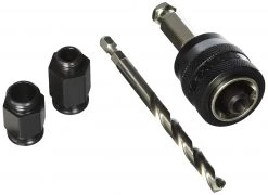 Lit Freud DHSAR500 PC Arbor Hex 1/2" With HSS-G Pilot Drill And 2 Adapter Nuts WOODWORKING