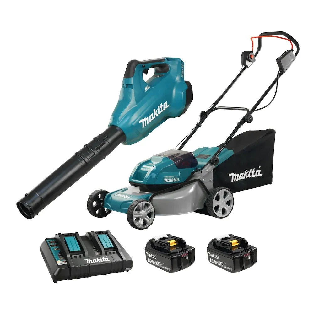 Makita DLM460CM2 - 18VX2 LXT (4AH) BL 18" LAWN MOWER KIT - W/ DUB362Z BLOWER SALE 3 Makita DLM460CM2 - 18VX2 LXT (4AH) BL 18" LAWN MOWER KIT - W/ DUB362Z BLOWER SALE