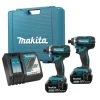 POWER TOOLS Makita DLX2149 - 2pc 18V Impact Driver Kit