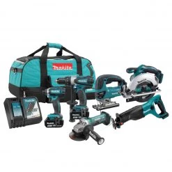 Makita DLX6007M - 18V 6 Tool Combo Kit - 4.0Ah Batteries POWER TOOLS