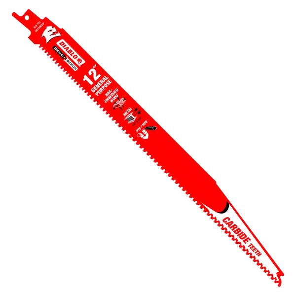 FREUD SALE Diablo DS1209CGP3C - 3pk 12" Carbide General Purpose Recip Blade 3 FREUD SALE Diablo DS1209CGP3C - 3pk 12" Carbide General Purpose Recip Blade