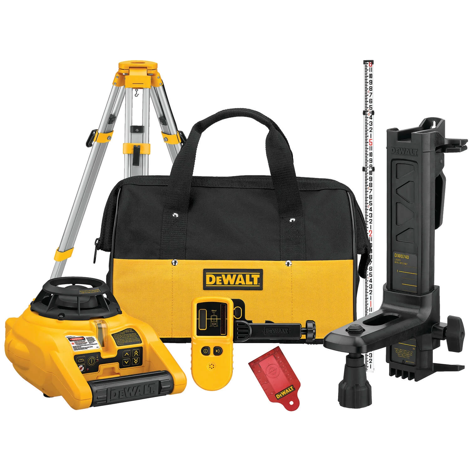DEWALT DW074KD Rotary Laser Kit With Laser Detector SALE 10 DEWALT DW074KD Rotary Laser Kit With Laser Detector SALE