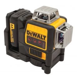 DEWALT DW089LR 12V MAX 3 X 360 Line Laser, Red WHAT'S NEW