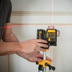 DEWALT DW089LR 12V MAX 3 X 360 Line Laser, Red WHAT'S NEW
