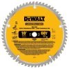 CUTTING ACCESSORIES DeWalt DW3106 10'' 60T Fine Crosscut Saw Blade