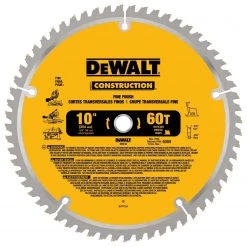 CUTTING ACCESSORIES DeWalt DW3106 10'' 60T Fine Crosscut Saw Blade