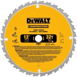 DeWalt DW3123 - 12'' 32 Tooth General Purpose Blade CUTTING ACCESSORIES