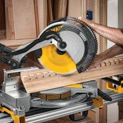 DEWALT DW3126 Series 20 12-Inch 60 Tooth ATB Thin Kerf Crosscutting Miter Saw Blade With 1-Inch Arbor