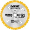 DEWALT DW3182 Series 20 8-1/4-Inch 24 Tooth ATB Framing Saw Blade With 5/8-Inch Arbor