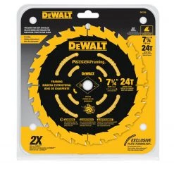 DEWALT DW3199 7-1/4-Inch 24T Precision Framing Skincard