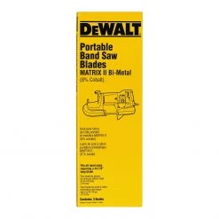 DeWalt DW3984 - 24 TPI PORTABLE BAND SAW BLADE - 44 7/8", .020" (3 PK) CUTTING ACCESSORIES