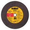 DEWALT DW8022 12-Inch By 1/8-Inch By 1-Inch A24N Abrasive Metal Cutting Wheel ACCESSORIES