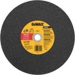 DEWALT DW8023 12-Inch X 1/8-Inch X 20mm A24N Abrasive Metal Cutting Wheel ACCESSORIES