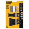 DEWALT DWA4231 OSCILLATING 3-PC. SCR PLNG CUT WIDE CUT ACCESSORIES 2 DEWALT DWA4231 OSCILLATING 3-PC. SCR PLNG CUT WIDE CUT ACCESSORIES