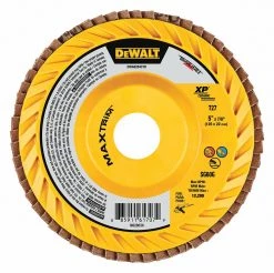 DeWALT DWA8284CTR - 60 Grit, 5" Disc Diam, Type 27 Ceramic Flap Disc ACCESSORIES