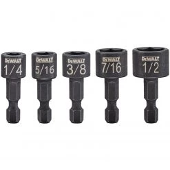 Dewalt DWAIND-5 - 5PC COMPACT NUT DRIVER SET ACCESSORIES