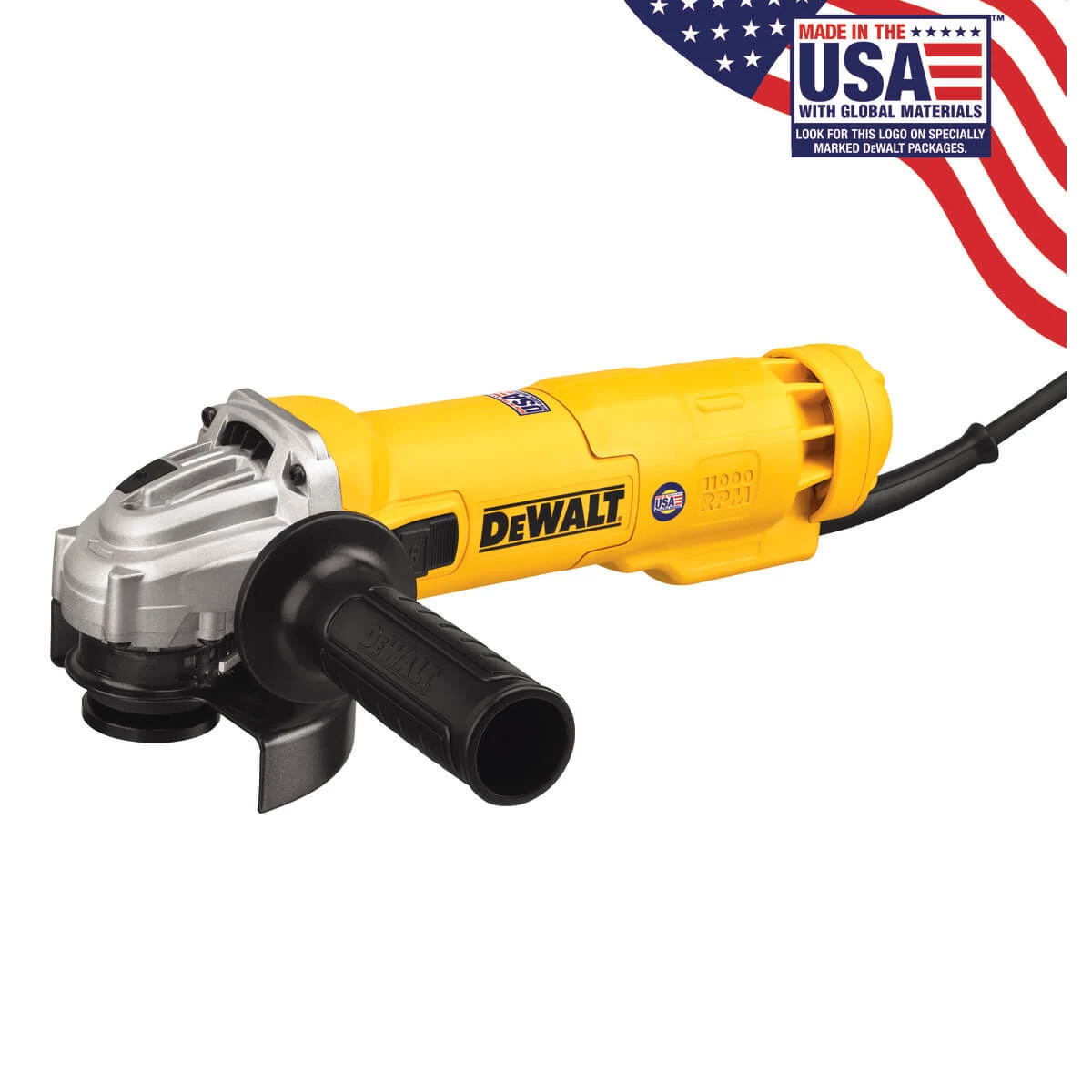 DeWALT DWE4214 4-1/2" (115MM) Small Angle Grinder - Latest Model 2 DEWALT DWE4214 4-1/2" (115MM) SMALL ANGLE GRINDER WHAT'S NEW