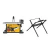 DeWalt DWE7485WS - 8-1/4" JOB SITE TABLE SAW W/ STAND (24-1/2" RIP CAPACITY) SALE