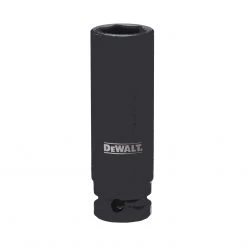 DeWalt 1/2 IN DRIVE DEEP METRIC IMPACT SOCKETS 6 PT