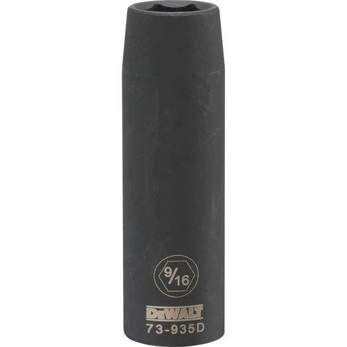 Dewalt DWMT73935OSP - 1/2 DRIVE DEEP IMPACT SOCKET - 6 POINT-9/16'' DRIVING AND FASTENING ACCESSORIES 3 Dewalt DWMT73935OSP - 1/2 DRIVE DEEP IMPACT SOCKET - 6 POINT-9/16'' DRIVING AND FASTENING ACCESSORIES