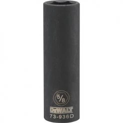 Dewalt DWMT73936OSP - 1/2 DRIVE DEEP IMPACT SOCKET - 6 POINT-5/8'' DRIVING AND FASTENING ACCESSORIES