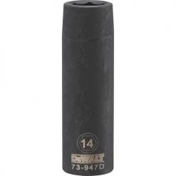 Dewalt DWMT73947OSP - 1/2 DRIVE DEEP IMPACT SOCKET - 6 POINT-14MM DRIVING AND FASTENING ACCESSORIES