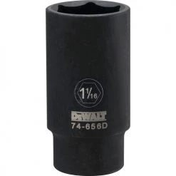 Dewalt DWMT74656OSP - 1/2 DRIVE DEEP IMPACT SOCKET - 6 POINT-1-1/16" DRIVING AND FASTENING ACCESSORIES