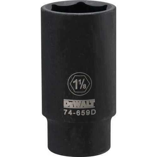 Dewalt DWMT74659OSP - 1/2 DRIVE DEEP IMPACT SOCKET - 6 POINT-1-1/8" 3 Dewalt DWMT74659OSP - 1/2 DRIVE DEEP IMPACT SOCKET - 6 POINT-1-1/8"