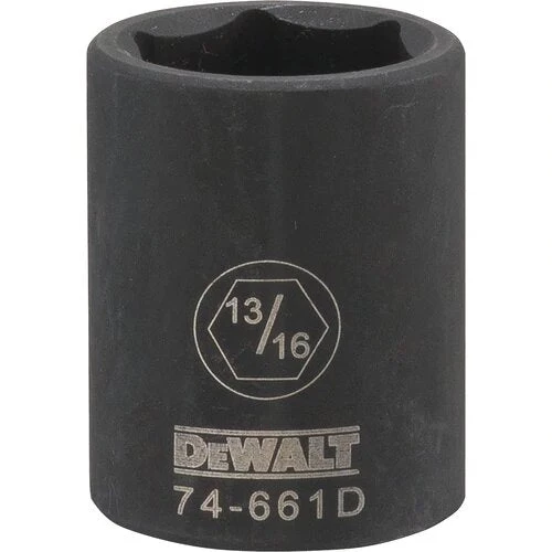 Dewalt - DWMT74661OSP - 1/2 DRIVE IMPACT SOCKET - 6 POINT-13/16" DRIVING AND FASTENING ACCESSORIES 3 Dewalt - DWMT74661OSP - 1/2 DRIVE IMPACT SOCKET - 6 POINT-13/16" DRIVING AND FASTENING ACCESSORIES