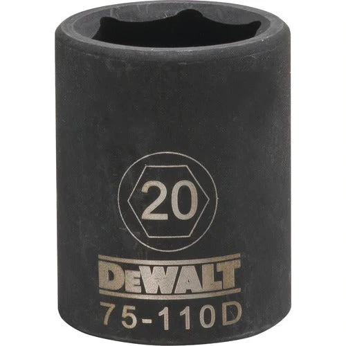 Dewalt DWMT75110OSP - 1/2 DRIVE IMPACT SOCKET - 6 POINT-20MM DRIVING AND FASTENING ACCESSORIES 3 Dewalt DWMT75110OSP - 1/2 DRIVE IMPACT SOCKET - 6 POINT-20MM DRIVING AND FASTENING ACCESSORIES