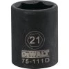 DRIVING AND FASTENING ACCESSORIES Dewalt DWMT75111OSP - 1/2 DRIVE IMPACT SOCKET - 6 POINT-21MM 1 DRIVING AND FASTENING ACCESSORIES Dewalt DWMT75111OSP - 1/2 DRIVE IMPACT SOCKET - 6 POINT-21MM