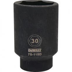 DRIVING AND FASTENING ACCESSORIES Dewalt DWMT75115OSP - 1/2 DRIVE DEEP IMPACT SOCKET - 6 POINT-30MM
