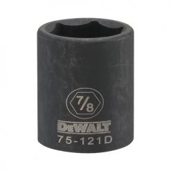 DRIVING AND FASTENING ACCESSORIES Dewalt DWMT75121OSP - 1/2 DRIVE IMPACT SOCKET - 6 POINT-7/8"