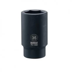 DRIVING AND FASTENING ACCESSORIES Dewalt DWMT75149OSP - 3/4 DRIVE DEEP IMPACT SOCKET - 6 POINT 35MM