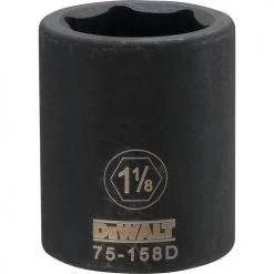 DRIVING AND FASTENING ACCESSORIES DewaltDWMT75158OSP - 3/4 DRIVE IMPACT SOCKET - 6 POINT 1-1/8''