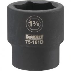 DRIVING AND FASTENING ACCESSORIES Dewalt DWMT75161OSP- 3/4 DRIVE IMPACT SOCKET - 6 POINT 1-3/8''