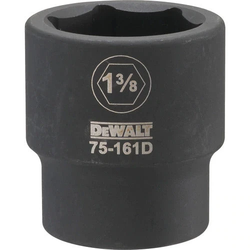 DRIVING AND FASTENING ACCESSORIES Dewalt DWMT75161OSP- 3/4 DRIVE IMPACT SOCKET - 6 POINT 1-3/8'' 3 DRIVING AND FASTENING ACCESSORIES Dewalt DWMT75161OSP- 3/4 DRIVE IMPACT SOCKET - 6 POINT 1-3/8''