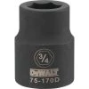 Dewalt DWMT75170OSP - 3/4 DRIVE IMPACT SOCKET - 6 POINT 3/4''