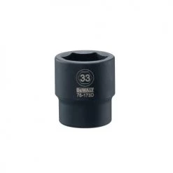 Dewalt DWMT75173OSP - 3/4 DRIVE IMPACT SOCKET - 6 POINT 33MM DRIVING AND FASTENING ACCESSORIES