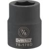 Dewalt DWMT75178OSP - 3/4 DRIVE IMPACT SOCKET - 6 POINT-7/8" DRIVING AND FASTENING ACCESSORIES 2 Dewalt DWMT75178OSP - 3/4 DRIVE IMPACT SOCKET - 6 POINT-7/8" DRIVING AND FASTENING ACCESSORIES