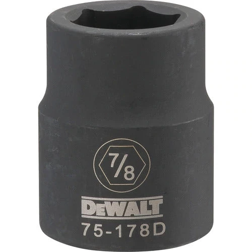 Dewalt DWMT75178OSP - 3/4 DRIVE IMPACT SOCKET - 6 POINT-7/8" DRIVING AND FASTENING ACCESSORIES 3 Dewalt DWMT75178OSP - 3/4 DRIVE IMPACT SOCKET - 6 POINT-7/8" DRIVING AND FASTENING ACCESSORIES