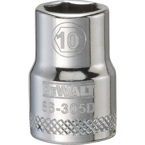 DeWalt DWMT86305OSP - 6PT 3/8'' DRIVE SOCKET 10MM DRIVING AND FASTENING ACCESSORIES 3 DeWalt DWMT86305OSP - 6PT 3/8'' DRIVE SOCKET 10MM DRIVING AND FASTENING ACCESSORIES