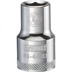 DRIVING AND FASTENING ACCESSORIES Dewalt DWMT86443OSP - 1/2 DRIVE SOCKET -6 POINT-7/16''
